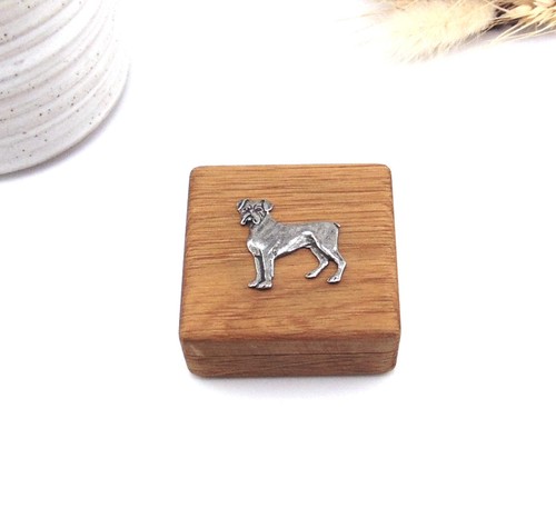 Boxer dog trinket - dog, handmade