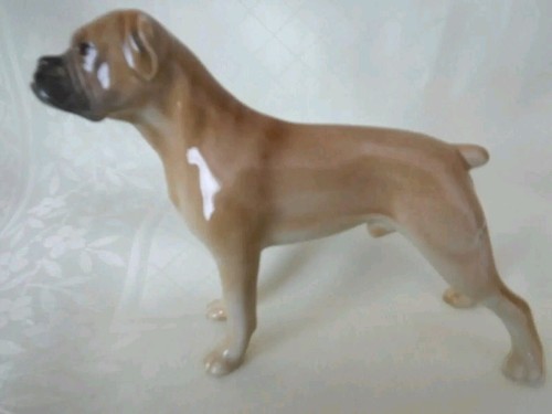 Boxer dog figurine - boxer, by