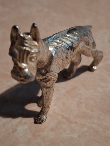Vintage cast metal standing - metal,
