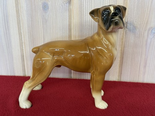 Boxer dog ornament ceramic - dog,