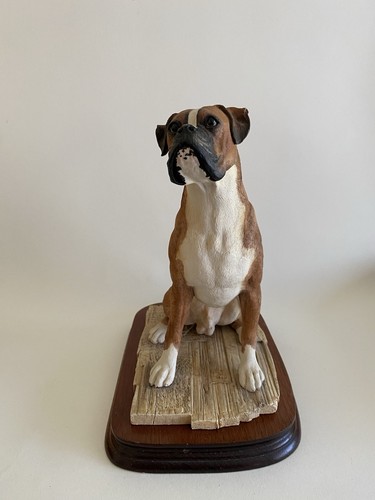 Boxer dog border fine arts - border,