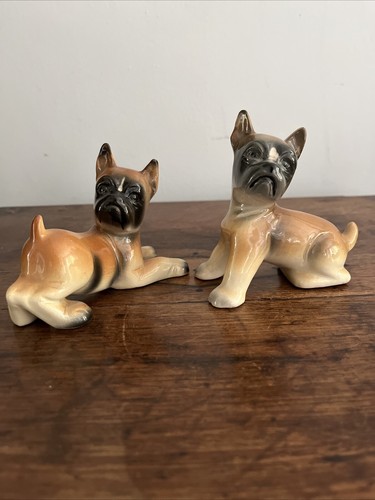 1950 s ceramic boxer - 1950's-60's,