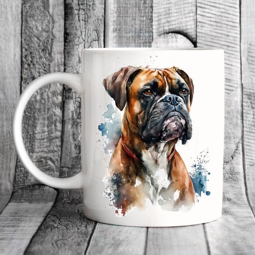 Boxer dog mug - dog,