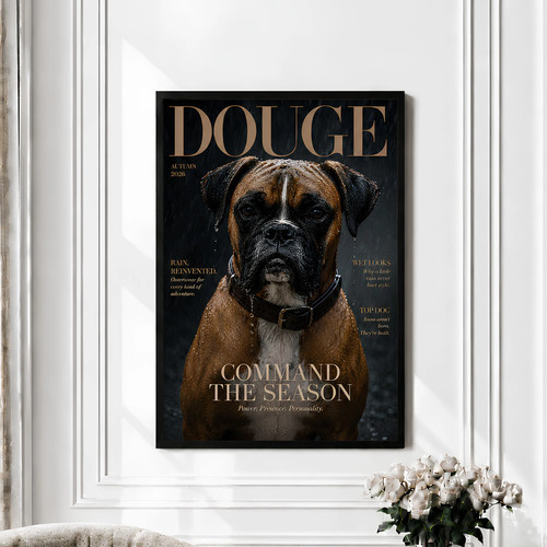 Boxer douge fashion - douge, art
