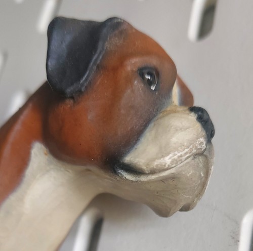 Boxer dog figurine - dog, long