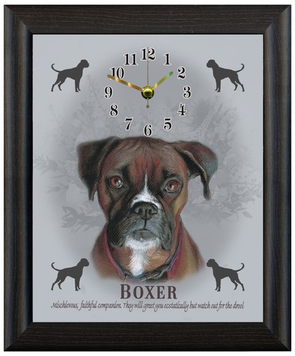Boxer clock gift - , christmas