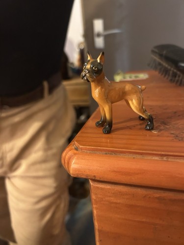 Unbranded boxer dog figurine - unbranded,