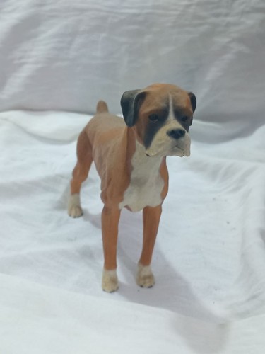 Vintage boxer dog - dog, figurine