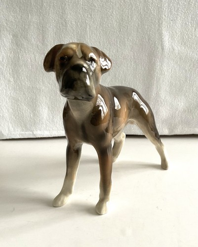 Figurine boxer dog - figurine,