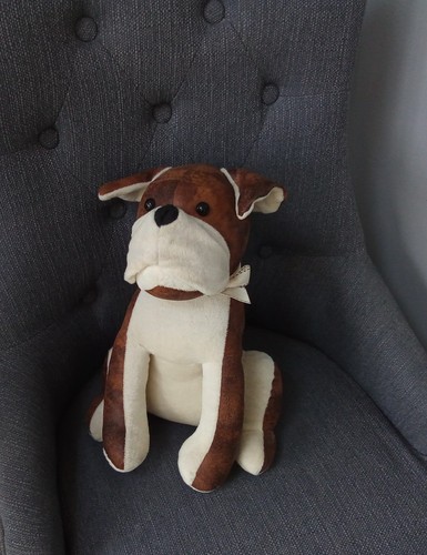 Boxer dog heavy faux - heavy, leather