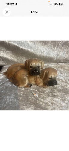 Boxer puppies pottery - 2,