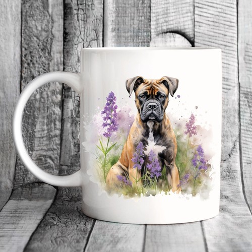 Boxer dog mug - -, gift
