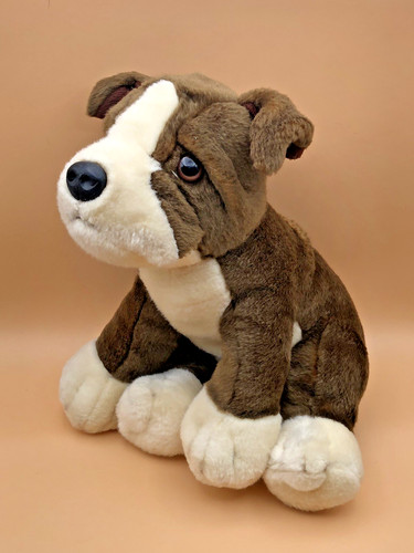 Keel toys boxer brown - boxer, cream