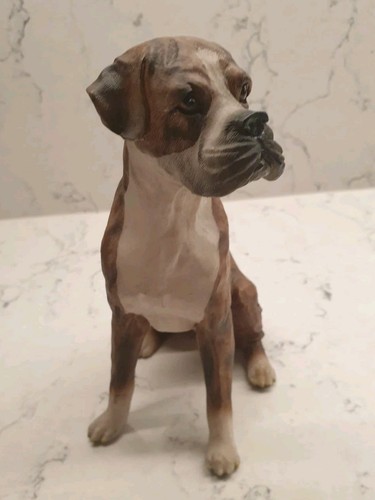 Boxer dog charming figurine - boxer,